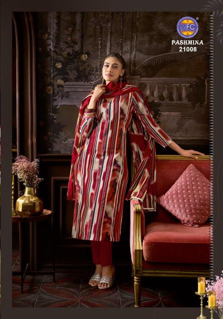 Mfc pashmina vol 21 cotton dress material wholesale shop